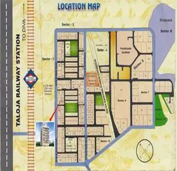 SM Hitech Marwa Taloja Location Map
