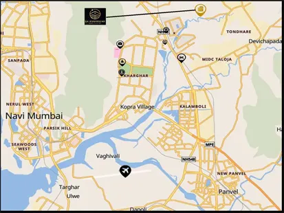 QA Riverfront Taloja Location Map