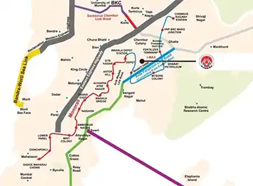 Ajmera Picture Perfect Vikhroli Location Map