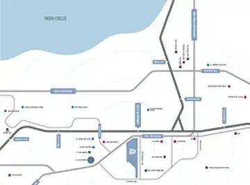 Raheja Lunaris Location Map