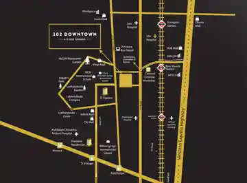 Paradigm Alaya 102 Downtown Location Map