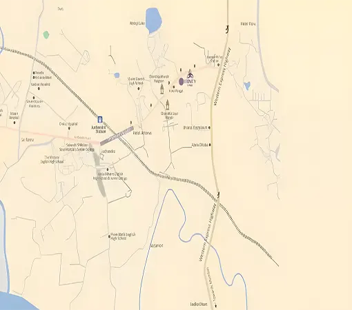 Harsh Trinity Oasis Location Map