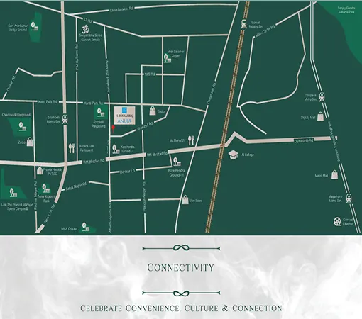 Rishabraj Anuja Borivali Location Map