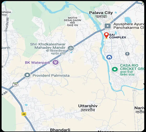 Sai Complex Dombivli Location Map