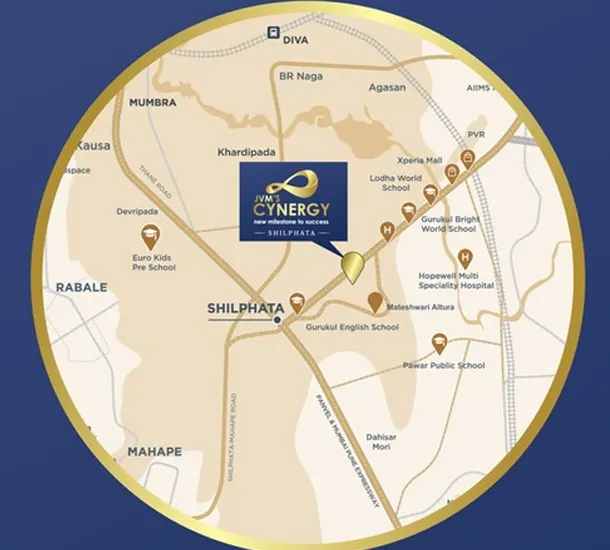 JVM Cynergy Shilphata Location Map