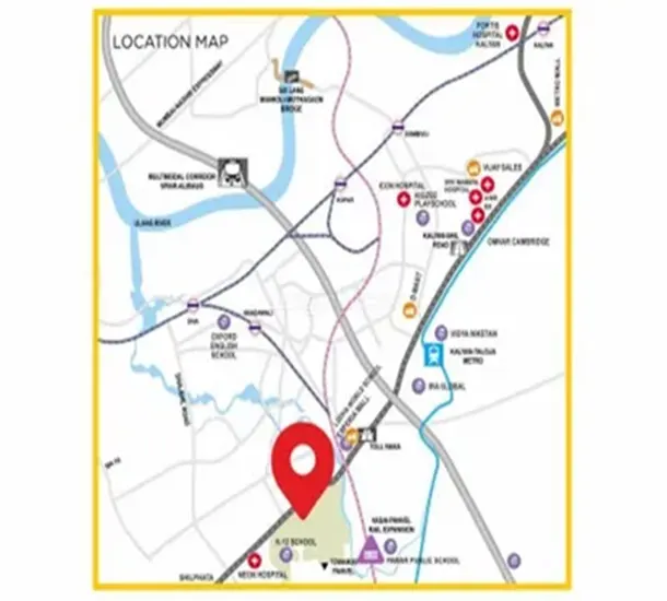 Vardhaman Tower Dombivli Location Map