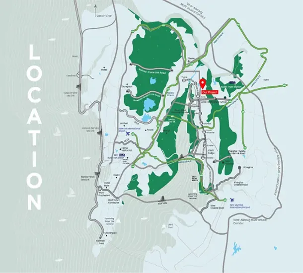 Delta BKC 2 Location Map