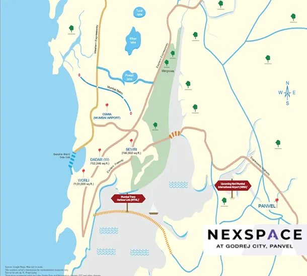 Godrej Nexspace Panvel Location Map