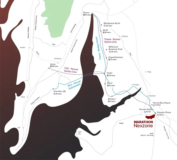 Marathon Nirvana Location Map