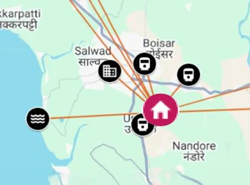 Birla Mrida Boisar Location Map