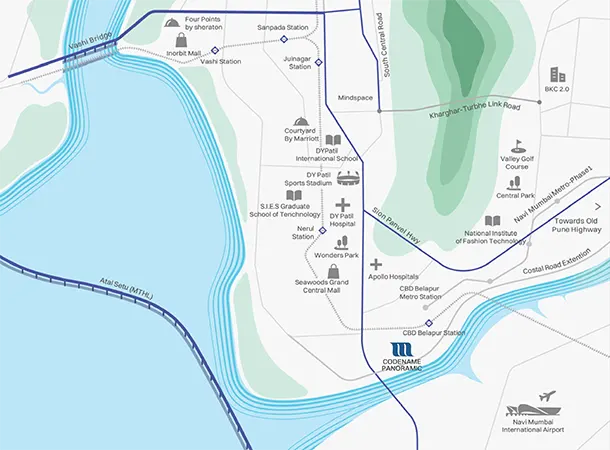 Mayuresh Codename Panoramic Location Map
