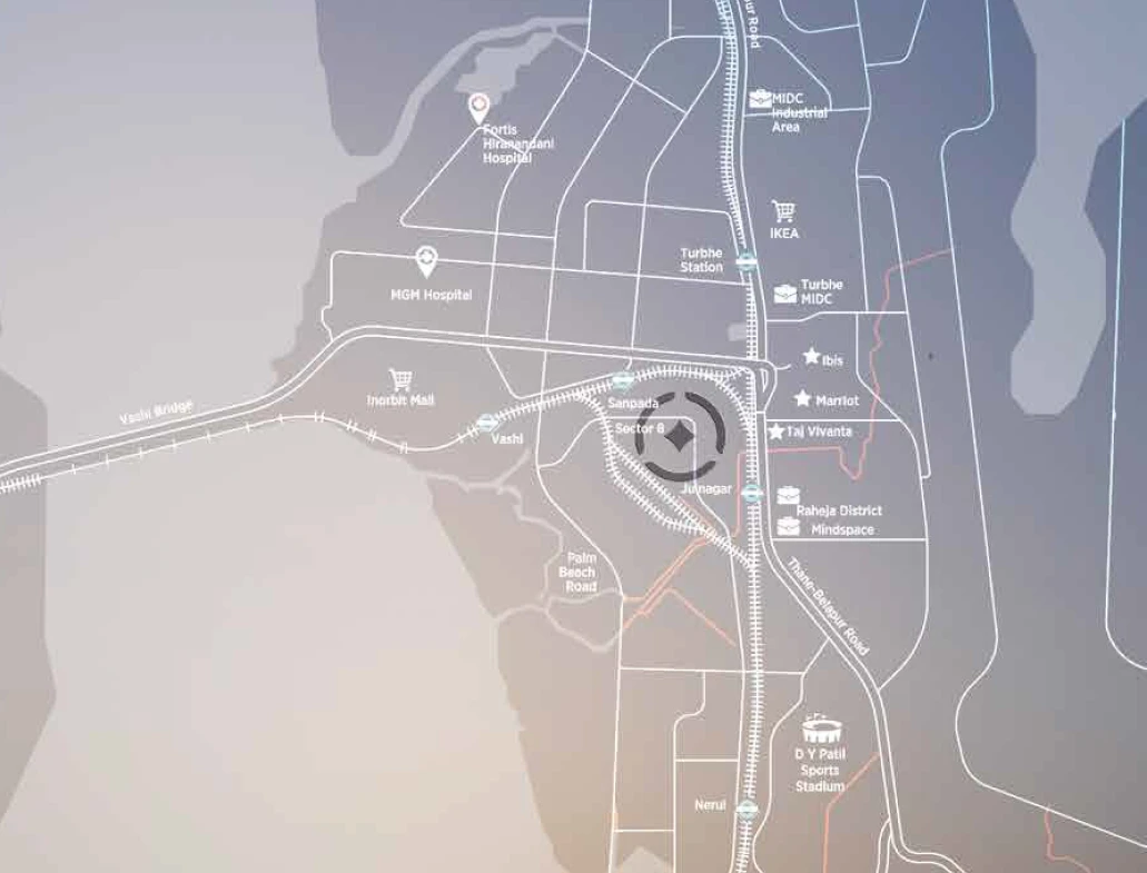 Codename Alpha Sanpada Location Map