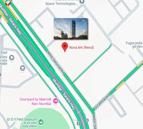Today Nova Ark Nerul Location Map