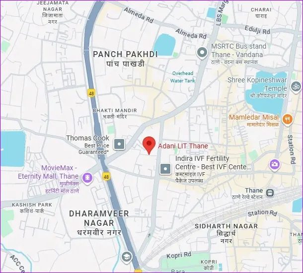 Adani Codename Lit Thane Location Map
