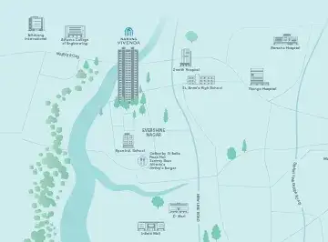 Narang Vivenda Location Map