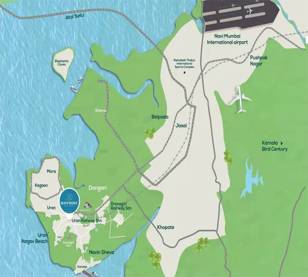 Planet Bayfront Residences Location Map