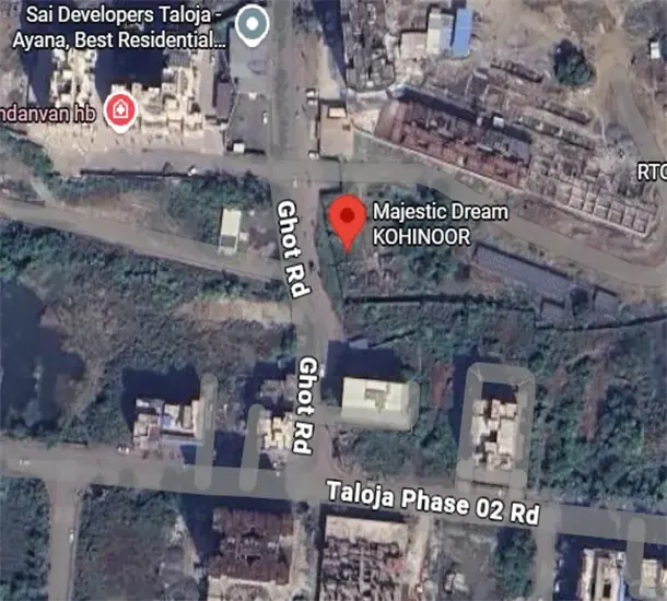 Dream Majestic Kohinoor Taloja Location Map