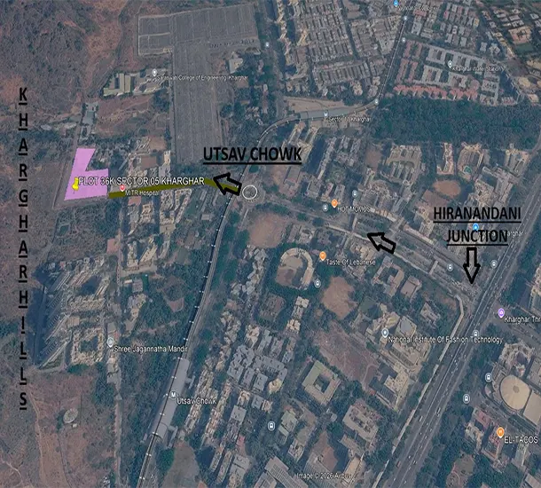 Shreeji Belle Vue Kharghar Location Map