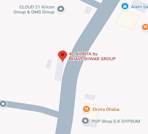 4D Avinya Panvel Location Map
