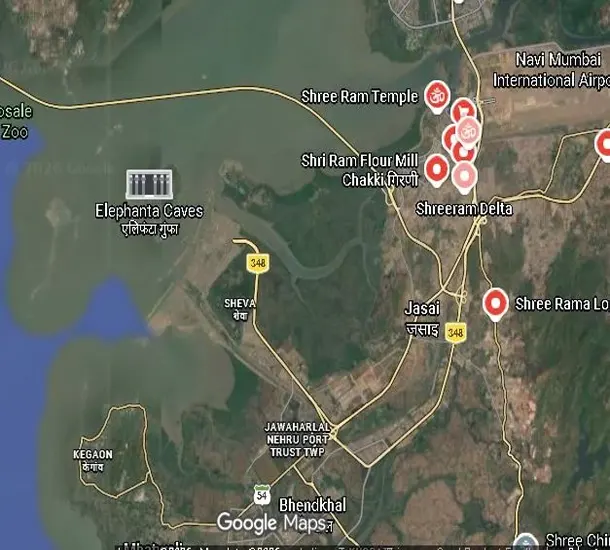 Shree Ram Delta Ulwe Location Map