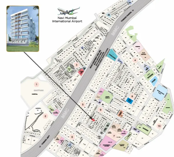 Shree Ganesh Plaza Pushpak Nagar Location Map