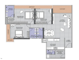 Dream Kharghar Sector 27 New Launch floor plan