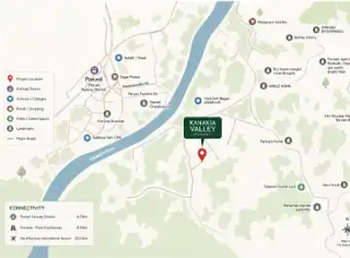 Kanakia Valley Panvel Location Map