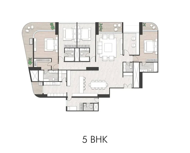 L&T Mahalaxmi floor plan