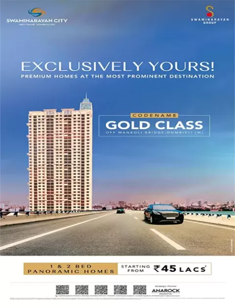 Swaminarayan City Codename Gold Class in Dombivali
