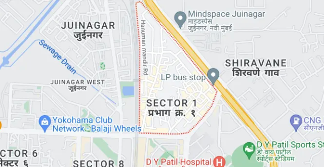 Sai Pyramid Nerul Location Map