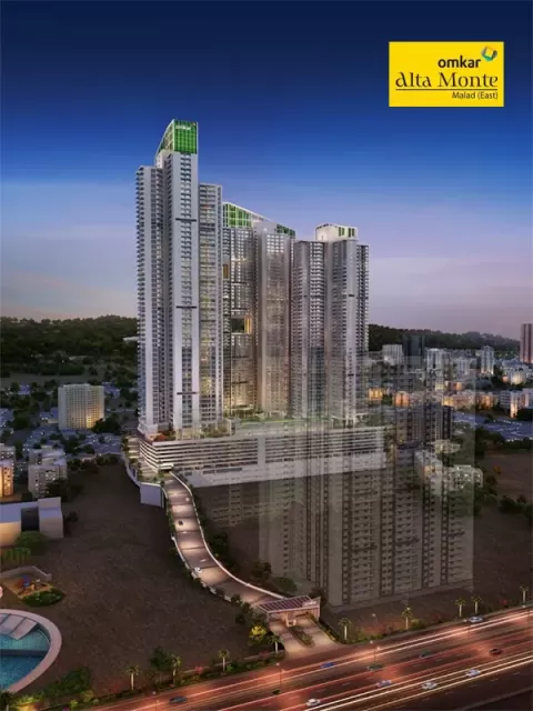 Omkar Alta Monte Malad East in Malad East, Mumbai