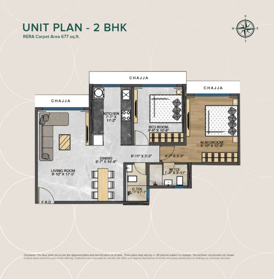JDJ Jewel Dahisar West floor plan