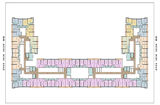 Trinetram Pushpak Nagar floor plan