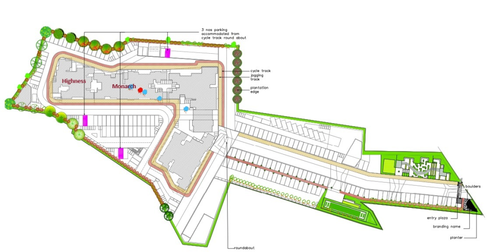 Bhoomi Castle Shilphata Master Plan