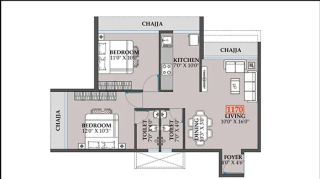 I Land 27 Kharghar floor plan