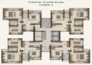 L&T Malad East floor plan