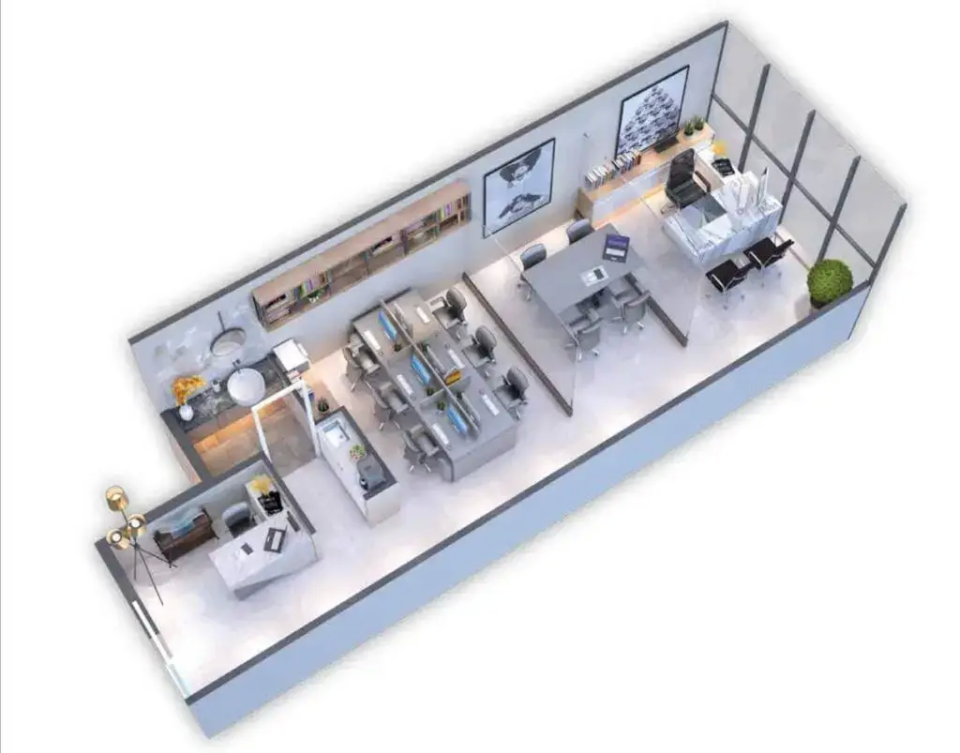 Kamdhenu The Hallmark floor plan