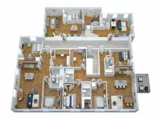 Today Obliq Airoli floor plan