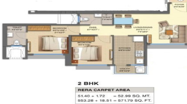 Runwal Avenue Kanjurmarg floor plan