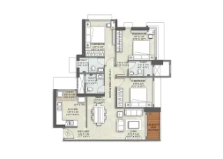 CCI Rivali Park 3 Borivali East floor plan