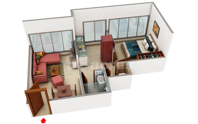 Sai Amber Residency Taloja floor plan