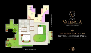 One Valencia Taloja floor plan