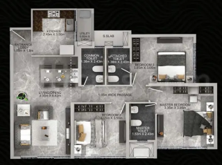 Dosti Eastern Bay Wadala floor plan