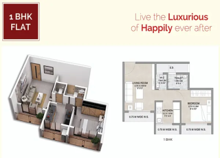 Keni City Upper Kharghar floor plan