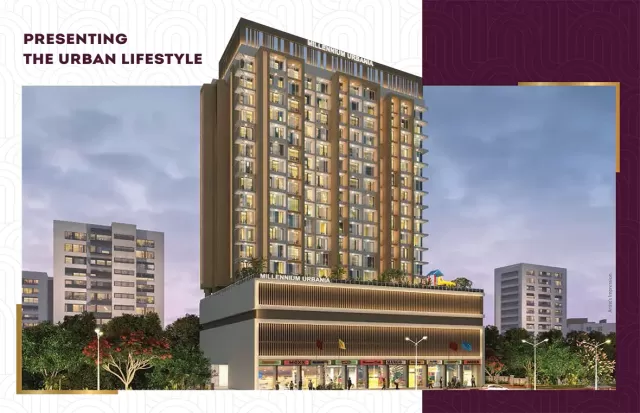 Millennium Urbania Roadpali in Navi Mumbai