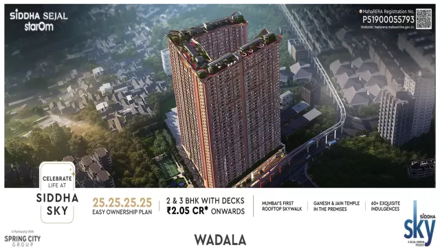 Siddha Sky Wadala in Wadala, Mumbai