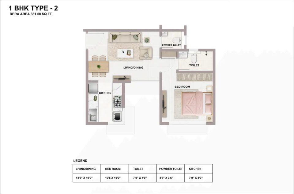 Neo BKC Vidyavihar floor plan
