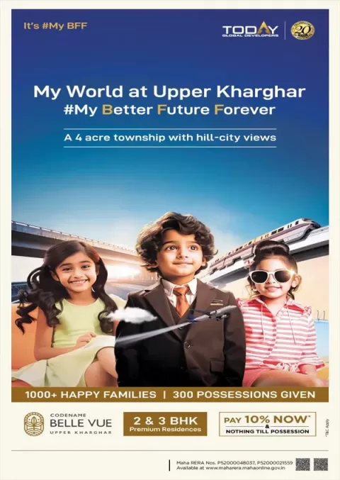 Today Global Codename Belle Vue Upper Kharghar at Kharghar