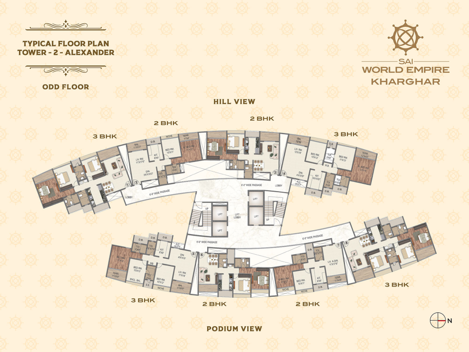 Sai World Empire floor plan