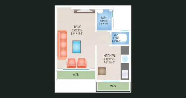 Arihant Arshiya Catalina Khopoli floor plan